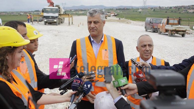 Thaçi: Kosova, model për infrastrukturë moderne