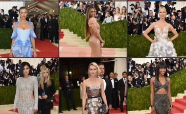 Yjet mahnisin me veshjet e tyre në Met Gala (Foto)