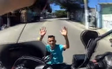 Ndjekjet më fantastike me motor të policisë braziliane (Video)