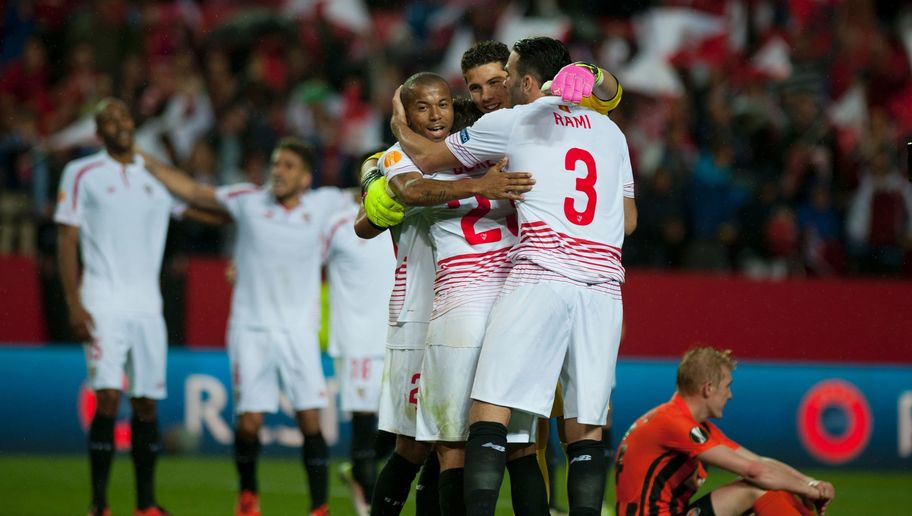 Sevilla won 3-1. / AFP / JORGE GUERRERO (Photo credit should read JORGE GUERRERO/AFP/Getty Images)