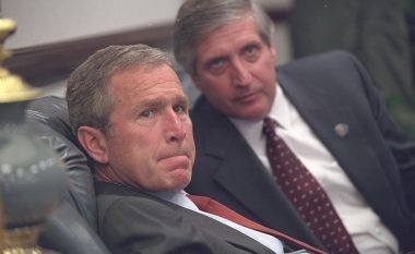 Fotot befasuese: Agonia e Bush pas 11 Shtatorit (Foto)
