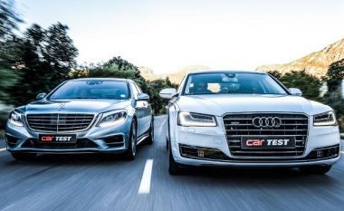 Audi A8 vs. Mercedes-Benz S-class: Cilin do ta zgjidhnit? (Video)