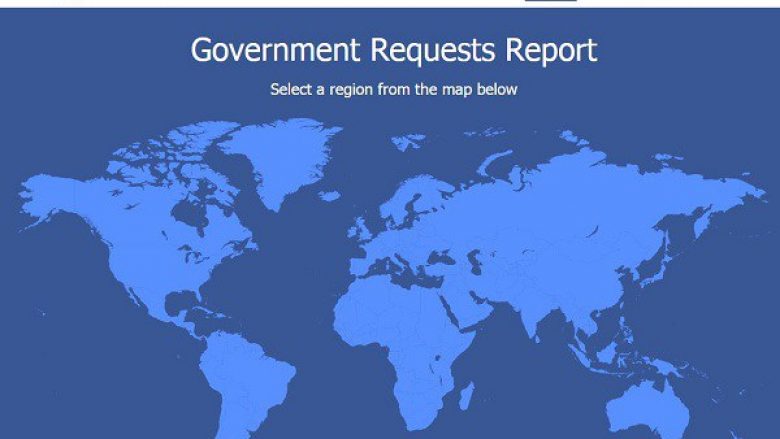 Facebook publikon raportin e transparencës, rritet numri i kërkesave nga Qeveria e Kosovës