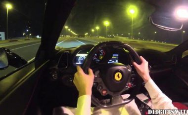 Ferrari vs. Lamborghini: Shikoni garën e zhvilluar gjatë orëve të mbrëmjes (Video)