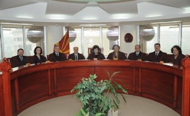 Gjykata Kushtetuese e Maqedonisë selekton lëndët