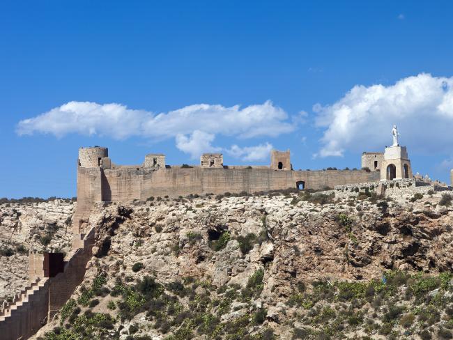 Kalaja Alcazaba në Almeri