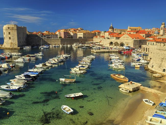 Kalaja dhe porti i Dubrovnikut, Kroaci