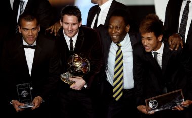 Pele zgjedh pesë lojtarët më të mirë në histori, a është Messi aty?