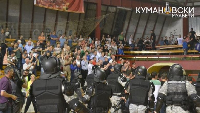 Brutalisht zbrazet salla sportive në Kumanovë (Video)