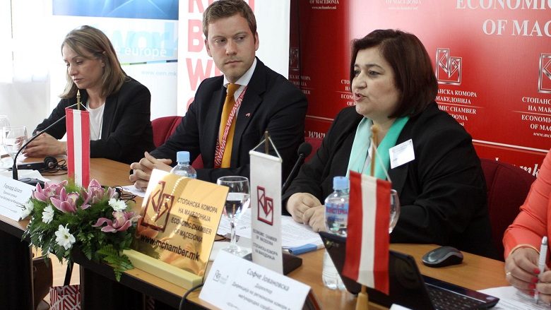 Vazhdon interesimi i kompanive austriake për të investuar në Maqedoni