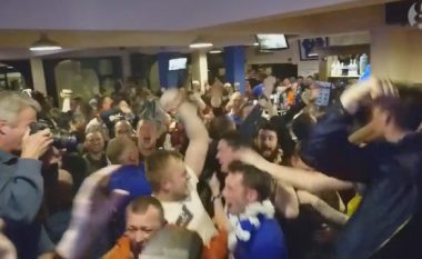 Ja si e festuan golin e Hazard, tifozët e Leicesterit (Video