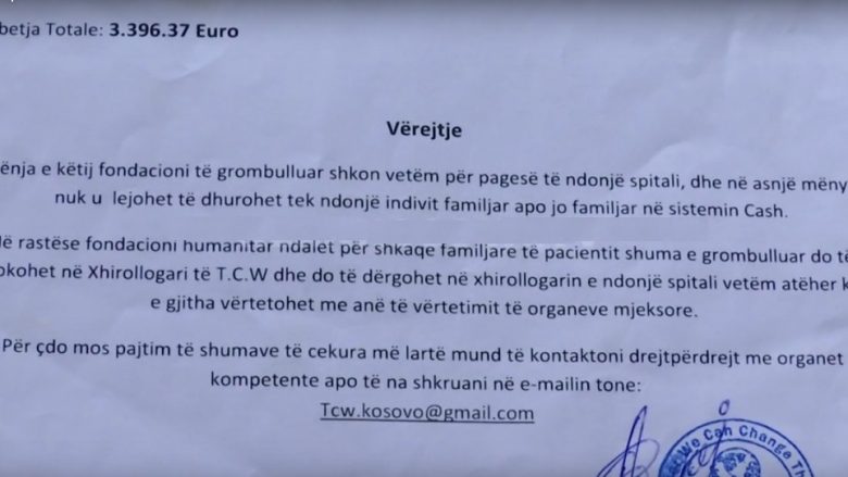 OJQ-të mashtruese në Kosovë, që përfitojnë nga fatkeqësitë e fëmijëve të sëmurë (Video)