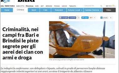 Repubblica: Aeroplanë me armë dhe drogë nga Shqipëria dhe Kosova, çdo ditë aterrojnë në Itali