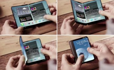 Telefonat fleksibil të Samsung prezantohen vitin e ardhshëm (Video)