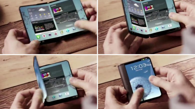 Samsung gati me telefonin që palohet si kuletë!