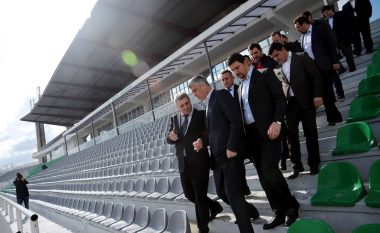 Presidenti Thaçi intervenon në infrastrukturën sportive