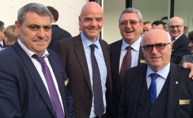 Infantino merr shembull Shqipërinë për numrin e skuadrave në Botëror