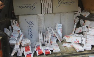Pengohet kontrabandimi i 1505 kartonave cigare në kufirin maqedono-bullgar (Foto)