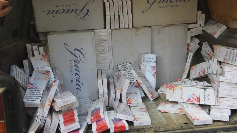 Pengohet kontrabandimi i 1505 kartonave cigare në kufirin maqedono-bullgar (Foto)