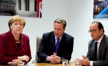 Cameron takon udhëheqësit evropian