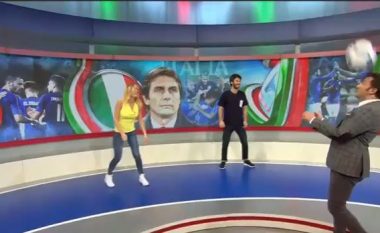 Del Piero rrëzohet në studio  (Video)