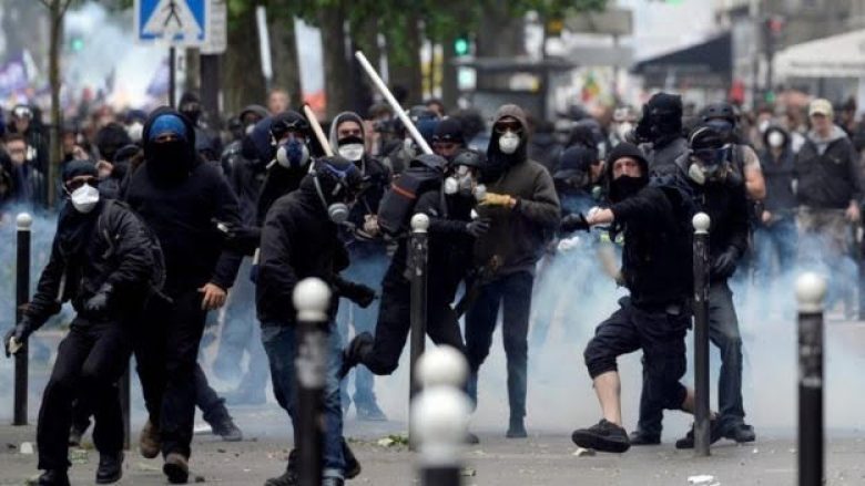 Protestat e dhunshme në Francë, 40 të lënduar