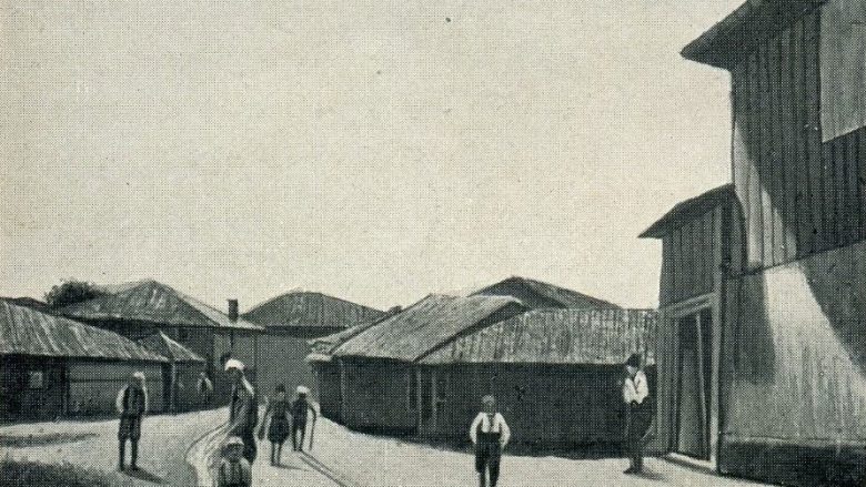 Pamje të Prishtinës, Mitrovicës, Pejës, Deçanit dhe Gjakovës së vitit 1909