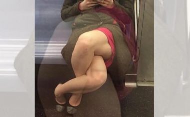 Kjo fotografi e gruas me “këmbët gërshet” po çmend internetin (Foto)