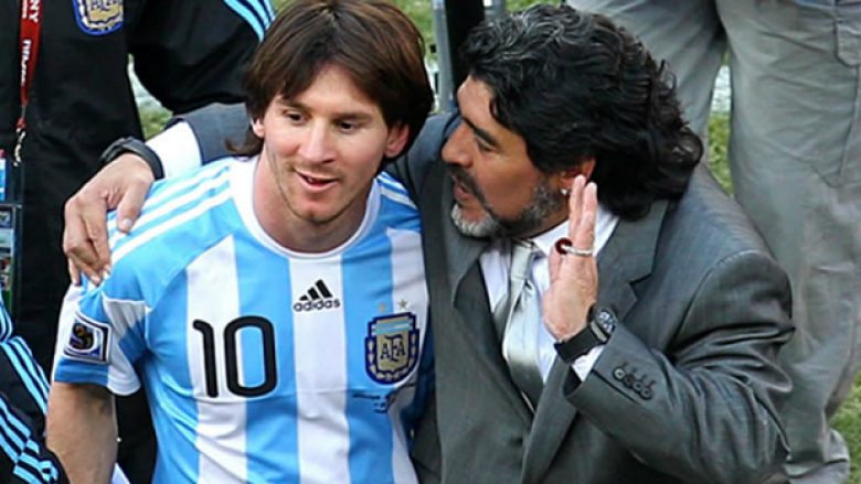 Maradona fjalë të rënda për Messin