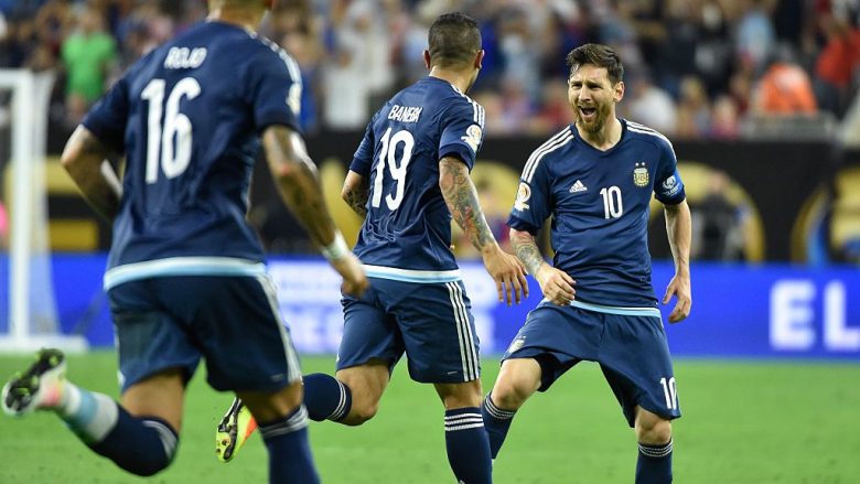 Rekordmeni Messi, shijoni 55 golat e tij me Argjentinën (Video)