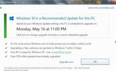 Microsoft ndryshon opsionet e instalimit të Windows 10