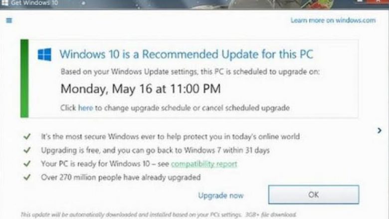 Microsoft ndryshon opsionet e instalimit të Windows 10