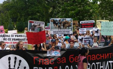 Aktivistët për mbrojten e kafshëve protestojnë kundër stacionit Vardarishte (Foto)