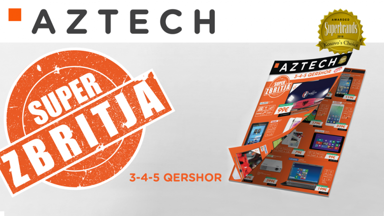 AZTECH fiton titullin SUPERBRANDS për vitin 2016