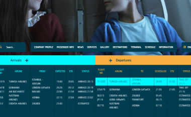 Aeroplani nga Prishtina për Stamboll u nis në orën 21:11