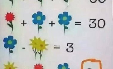 Ekuacioni që bëri me dhimbje koke edhe mësuesit e matematikës (Foto)