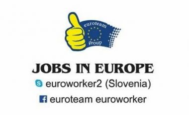 “Euro-Worker“ ofrojnë punë sezoni në Maqedoni dhe shumë shtete tjera evropiane