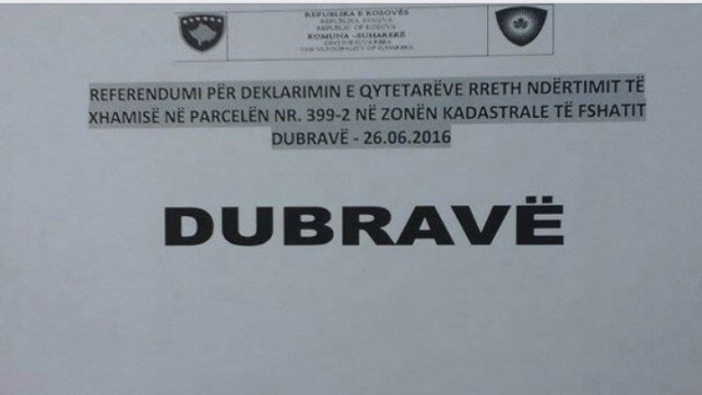 Në Referendumin e Dubravës nuk u respektua Kushteuta, Ligji për Vetëqeverisje e as Statuti i komunës