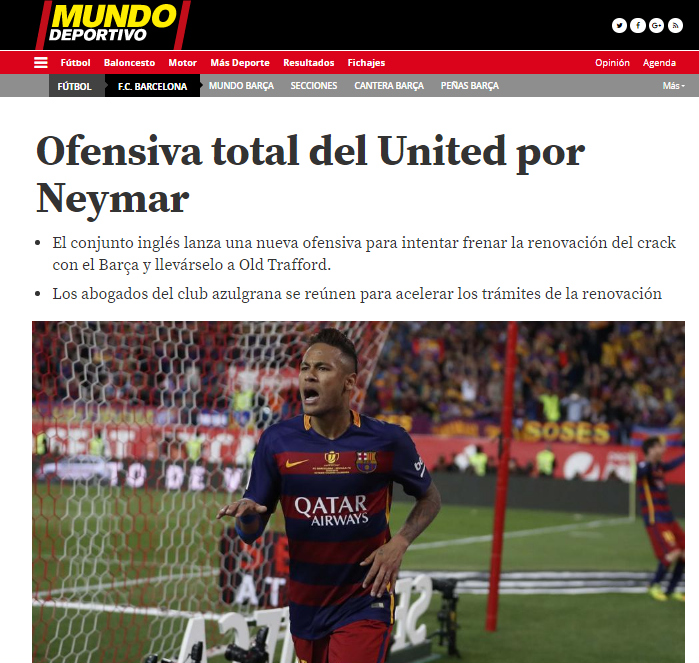 neymar-united