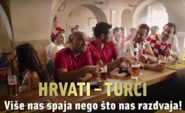 Reklamë e mirë, në prag të ndeshjes Turqi-Kroaci: Sa mirë kroatët flasin turqisht, sa mirë turqit flasin kroatisht! (Video)
