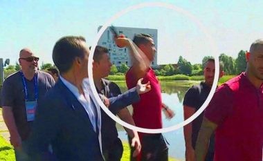 Televizioni portugez reagon pasi Ronaldo hodhi mikrofonin në liqen