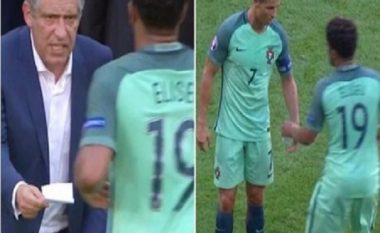 Çfarë shkruhej në letrën që i dha trajneri portugez Ronaldos (Foto)