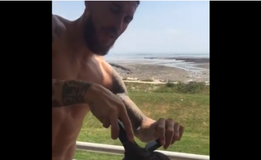 Sergio Ramos, ky frizer i fortë (Video)