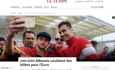 Çmendën zviceranët: 100 mijë shqiptarë kërkuan bileta për “Euro 2016”