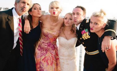 Një vepër për t’u lëvduar nga Taylor Swift, befason fansin në dasmë (Foto)