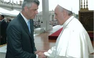 Presidenti Thaçi nesër takon Papa Françeskun në Vatikan