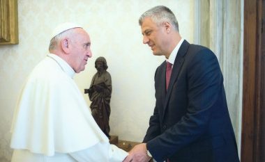 Thaçi: Vatikani afër njohjes së Kosovës