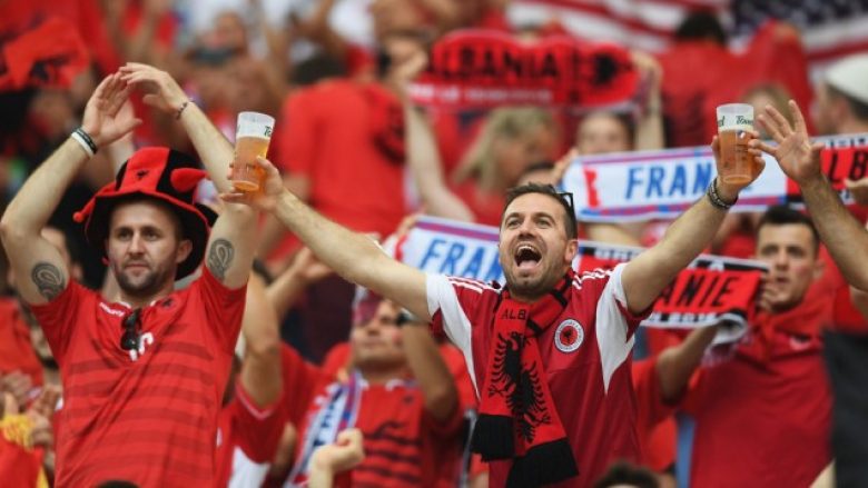 Shqipëria me numër rekord tifozësh kundër Francës