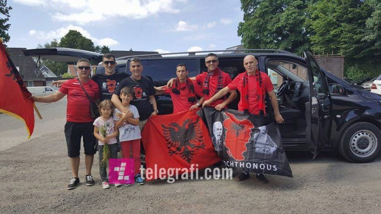 Tifozët shqiptarë nisen masovikisht në Francë në përkrahje të kombëtares (Foto)
