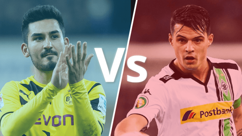 Granit Xhaka vs. Ilkay Gundogan – cili është mesfushori më i mirë?